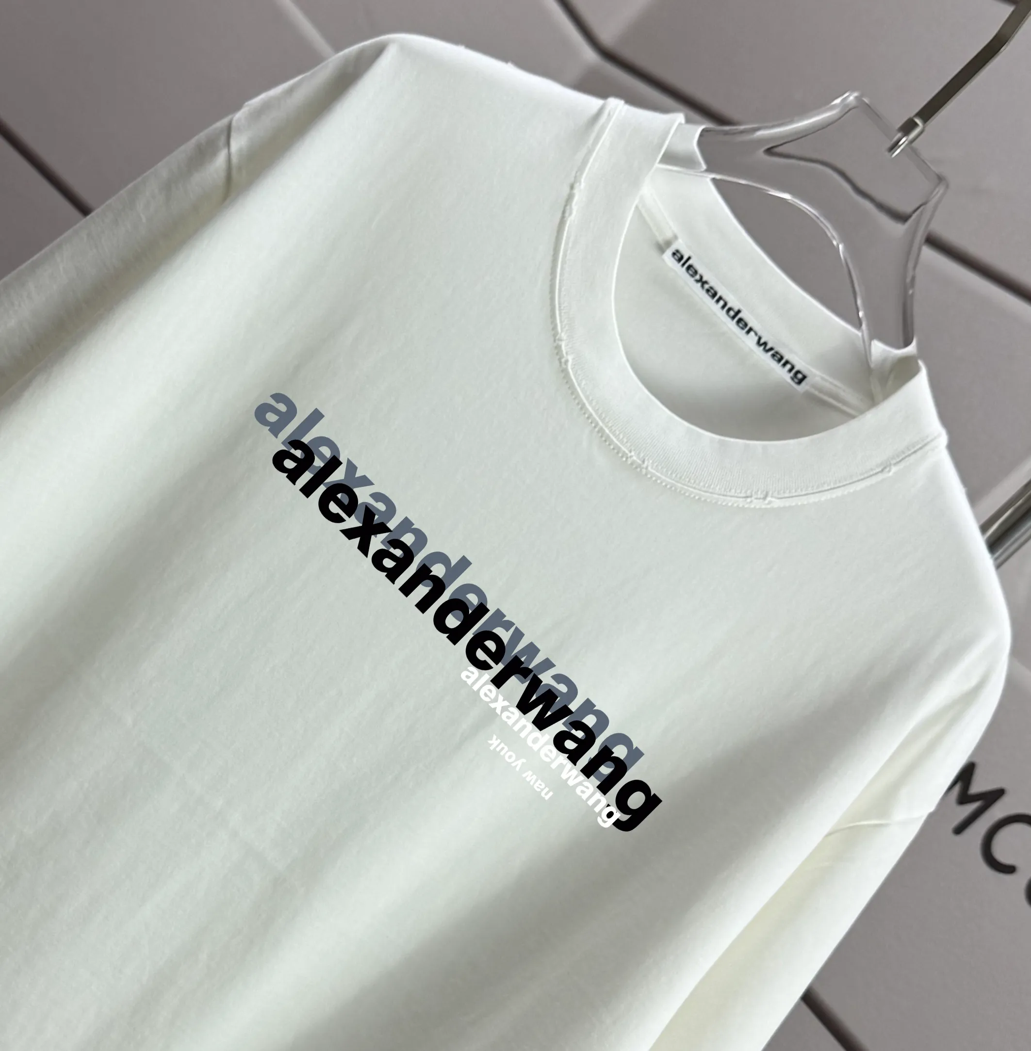 # 95 Alexand 2025 New Arrival tee Same Style : Khaki Size :S M L XL XXL Size： S （90-130 ） M （120-150 ） L （140-165 ） XL （160-180 ） XXL （180 ）